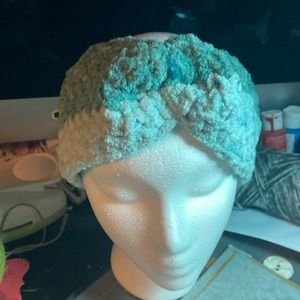 Crochet twisted headband ear warmer
